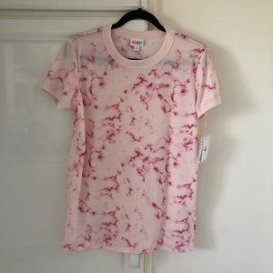 ‼️SOLD‼️ NWT LuLaRoe Pink Marble Liv Tee